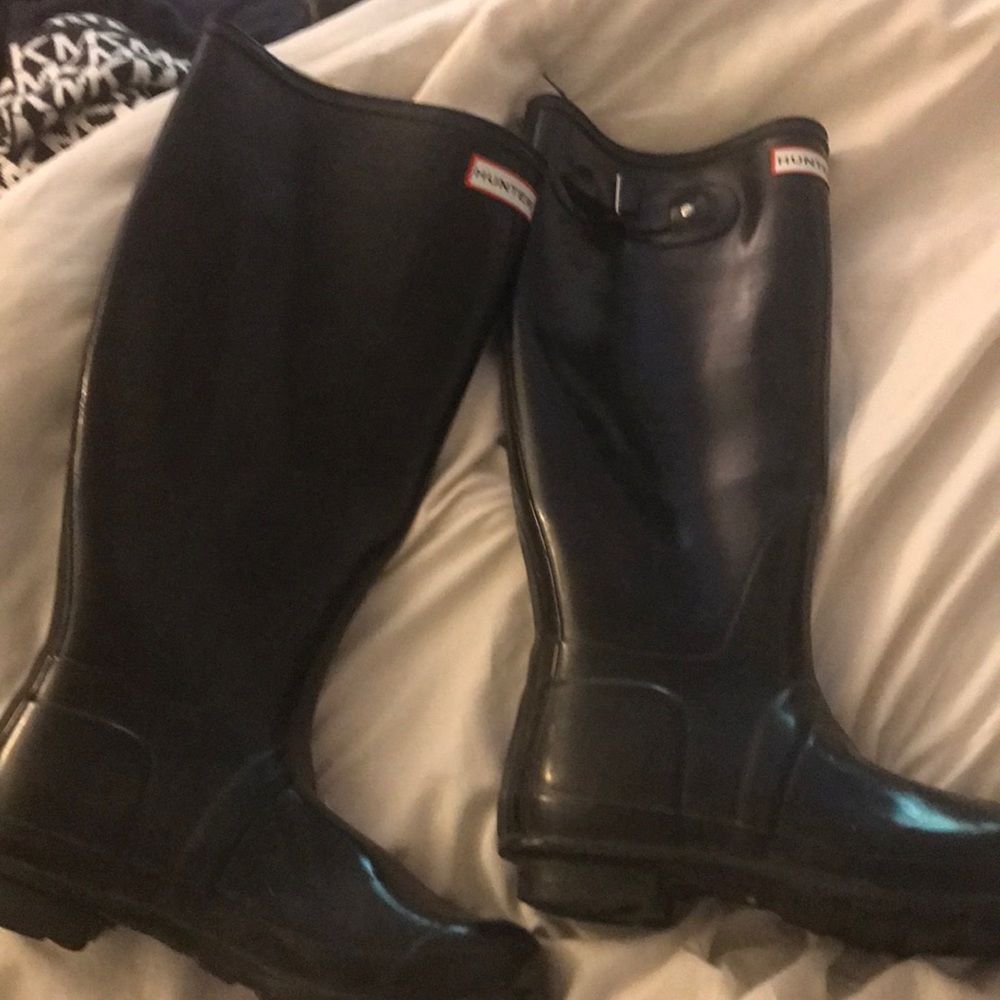 Hunter rain boots